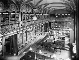 אולם הקריאה של ספריית האוניברסיטה בברלין (1901) צילום באדיבות הספרייה הלאומית